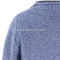 Boy's Knitted Roll Neck pullover Cable Sweater Top